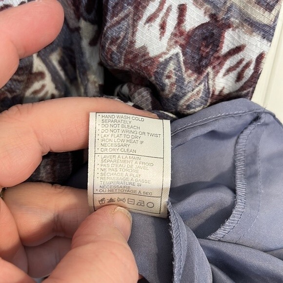 BB DAKOTA Size X-Small Purple White Bohemian Chic Sleeveless Mini Dress Crochet - Picture 7 of 8